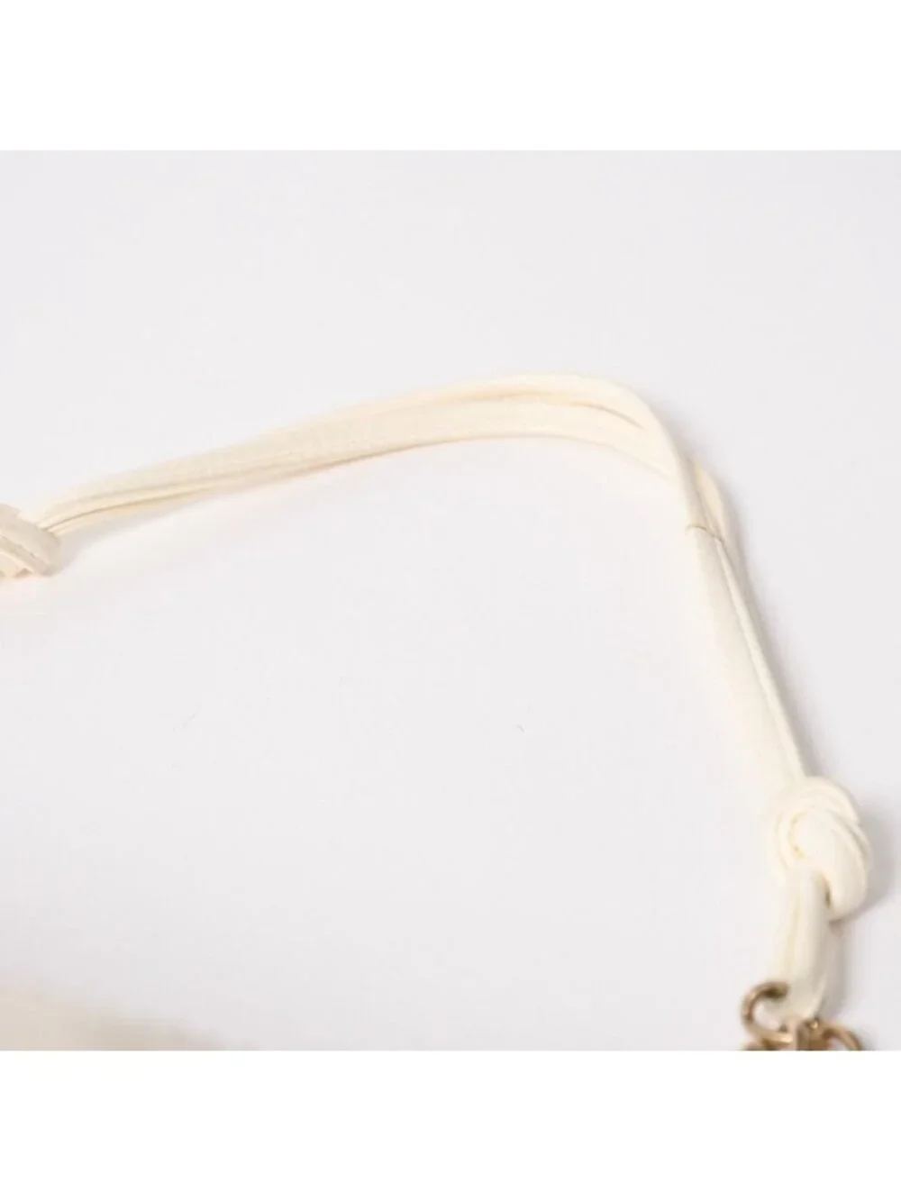 Chanel Shoulder Bag Chain Floral White Red Green Gold Lambskin